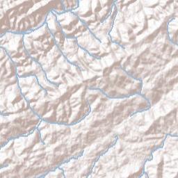 Russell County Terrain Map