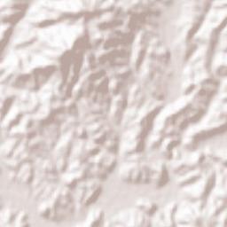 Bonghwa-gun Terrain Map