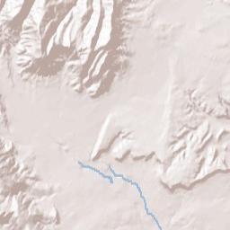 Indian Moccasin Arizona Terrain Map