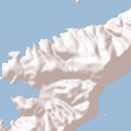Amorgós Terrain Map