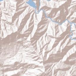 Rodgers Crossing California Terrain Map