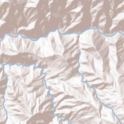 Crabtree California Terrain Map