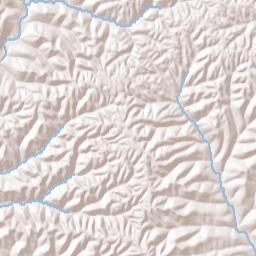 State Highway H, Mark Twain National Forest Terrain Map