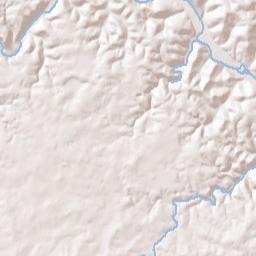 Highway 19, Mark Twain National Forest Terrain Map
