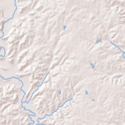 Beaver Dam, MO, USA Terrain Map