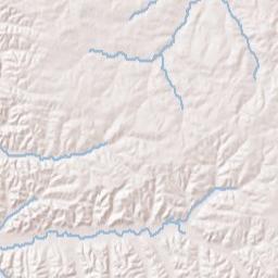 Trigg County Terrain Map