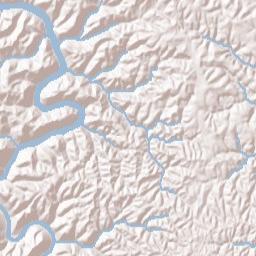 State Highway 700, Daniel Boone National Forest, Big South Fo Terrain Map