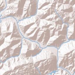 Pineville Terrain Map