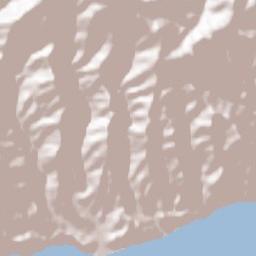 Polopos Terrain Map