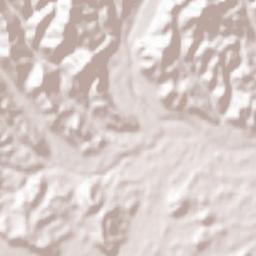 Nikko-shi Terrain Map