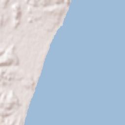 Kitaibaraki Terrain Map