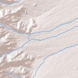 Seven Pines California Terrain Map