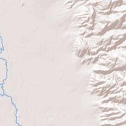Manzanar California Terrain Map