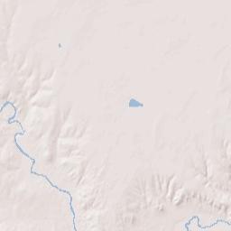 Texas County Terrain Map