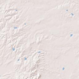 Woods County Terrain Map