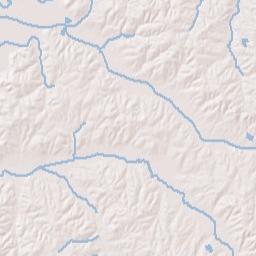 Hickman County Terrain Map