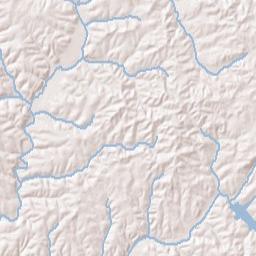 Monroe County Terrain Map