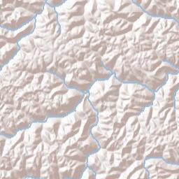 Yamacraw - Bell Farm Road, Daniel Boone Terrain Map