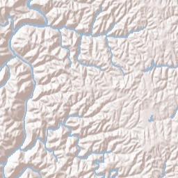 Stearns Terrain Map