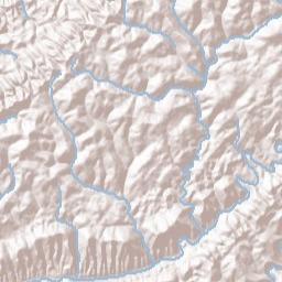 Scott County Terrain Map
