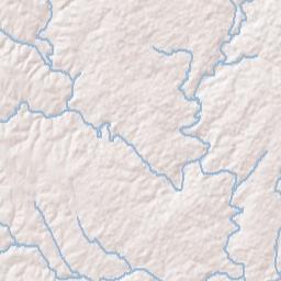 Mecklenburg County Terrain Map