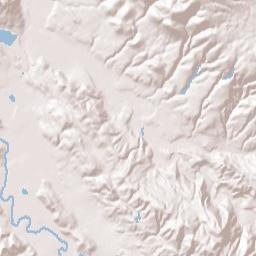 Paicines California Terrain Map