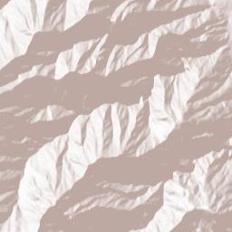 Beveridge California Terrain Map