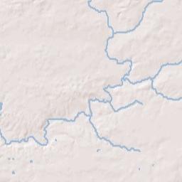Hampton Station Tennessee Terrain Map