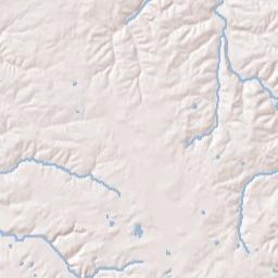 Sengtown Tennessee Terrain Map