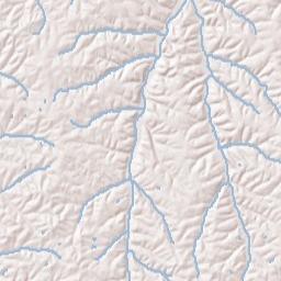Turners Station Tennessee Terrain Map