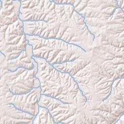 Rocky Mound Tennessee Terrain Map