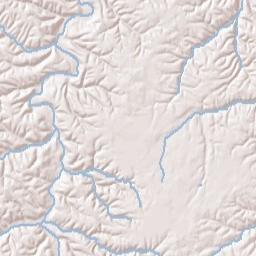 Haysville Tennessee Terrain Map