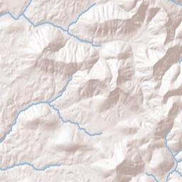 Chanute Tennessee Terrain Map