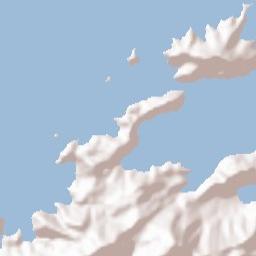 Sými Terrain Map
