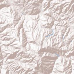 San Benito County Terrain Map