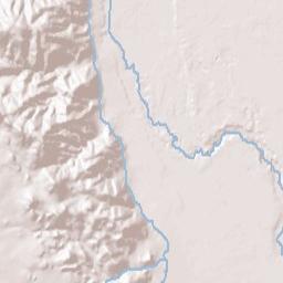 Lone Pine California Terrain Map