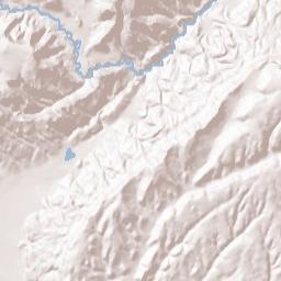 US-160 Kayenta Arizona Terrain Map