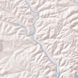 Mark Twain National Forest Missouri 95 Theodosia MO Terrain Map