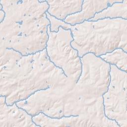 Reubensville Tennessee Terrain Map