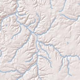 Oakdale Tennessee Terrain Map