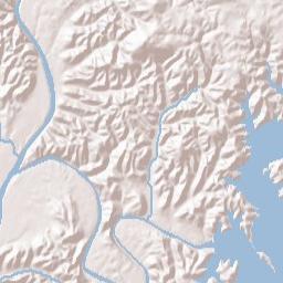 Shanky Branch Tennessee Terrain Map