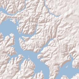 Bloomington Tennessee Terrain Map