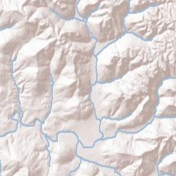 Wolf River Tennessee Terrain Map