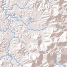 Winfield Tennessee Terrain Map