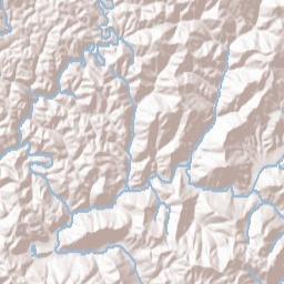 Tackett Creek Tennessee Terrain Map