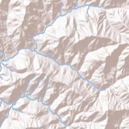 Valley Creek Tennessee Terrain Map