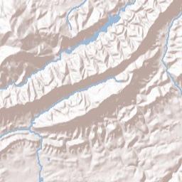 Tiprell Tennessee Terrain Map