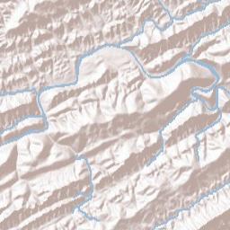 Willis Tennessee Terrain Map