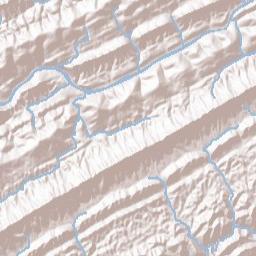 Independence Tennessee Terrain Map