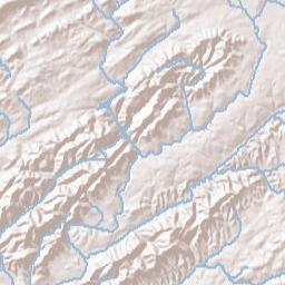 Sunny Brook Tennessee Terrain Map